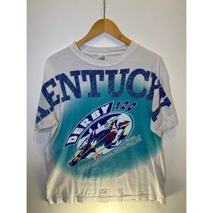 Vintage 1994 Kentucky Derby spell out graphic tee